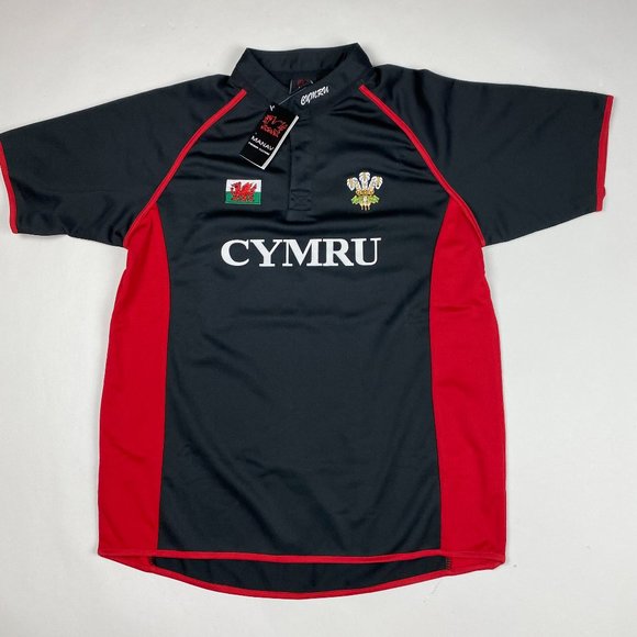 NEW Cymru Wales Rugby Jersey Shirt Sweater Mens Large Manav - Picture 9 of 9